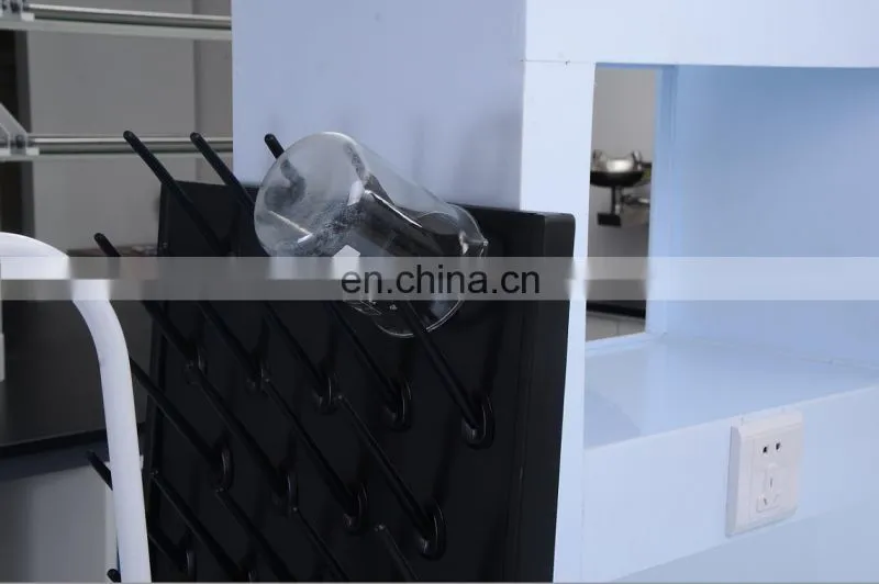 Steel wood center test bench lab workbench with drawer/folding workbench