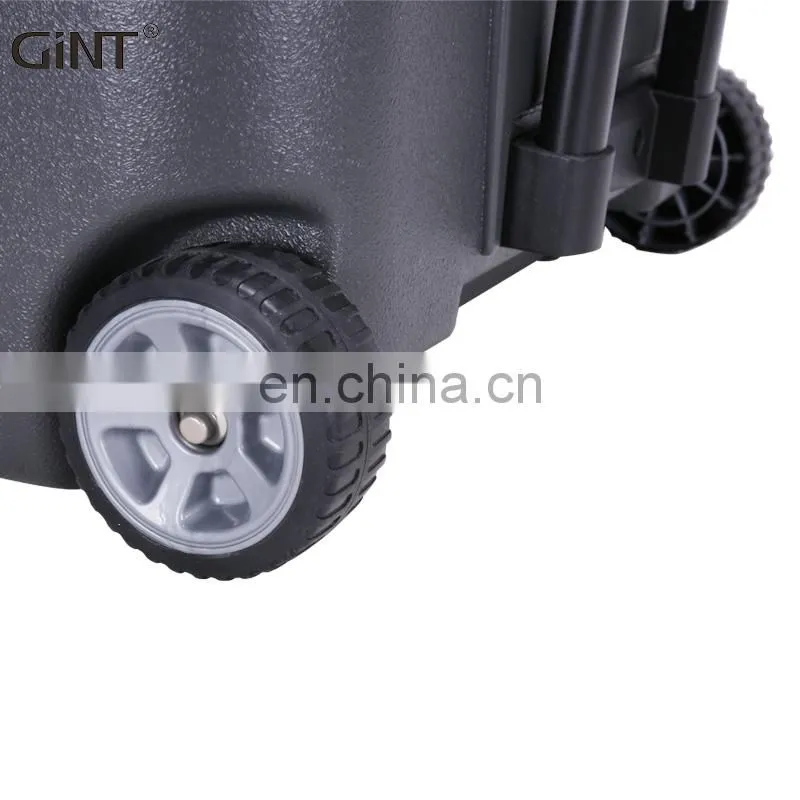 portable modern camping trolley hiking portable beer plastic vaccine cooler drinks camping cooler box with wheels