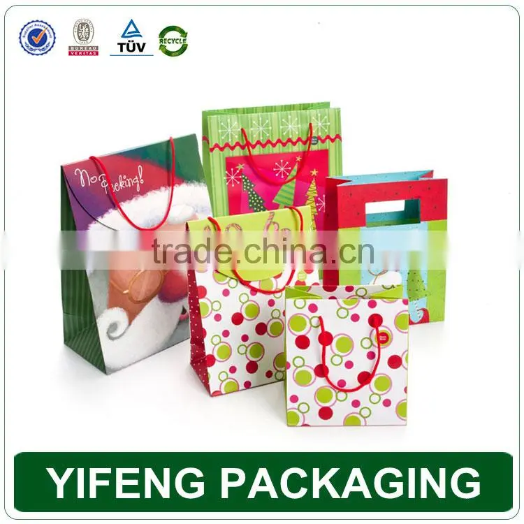 White Exclusive Custom Made Paper Bags with Rope Handles