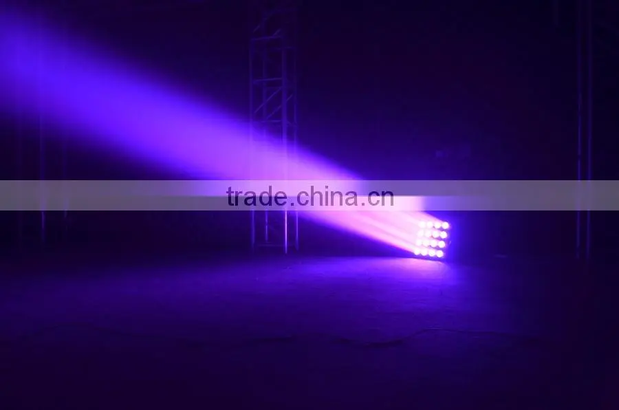Stage lighting 16pcs*15w rgbw four in one beam led dj light