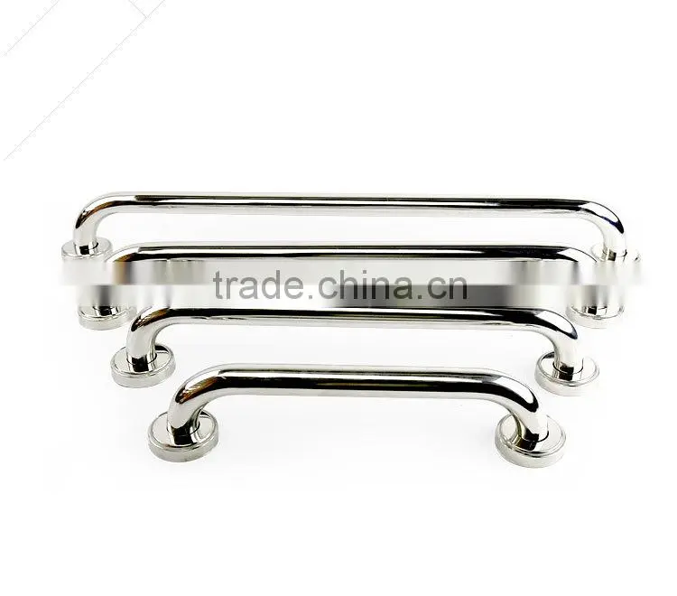 safety stainless steel straight or angled grab bar