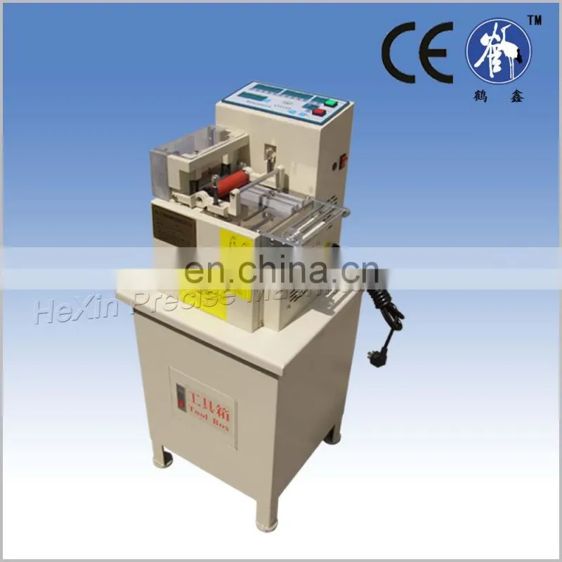 Automatic flexible pipe cutting machine with feeder for pp pipe