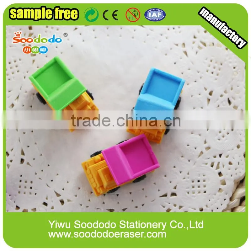 Barricades and Truck eraser school rubber