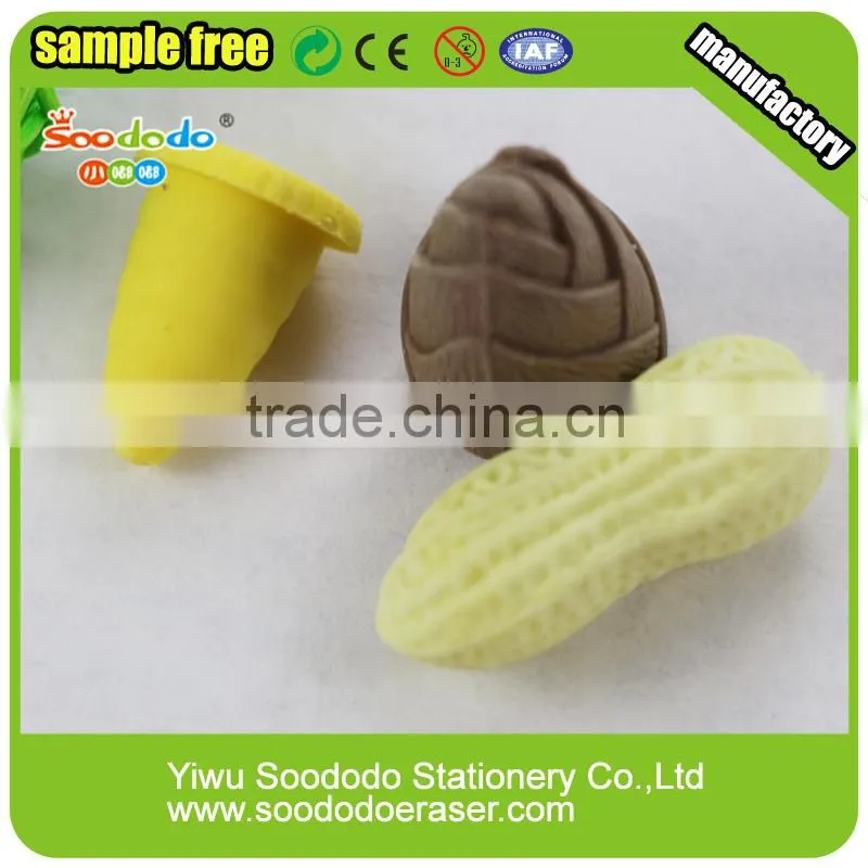 Fancy peanut Eraser /kids stationery