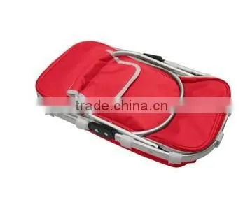 2014 Fashion Bags Collapsible Basket Cooler