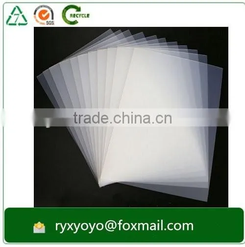 hard plastic cover a4 size L shape pp file folder
