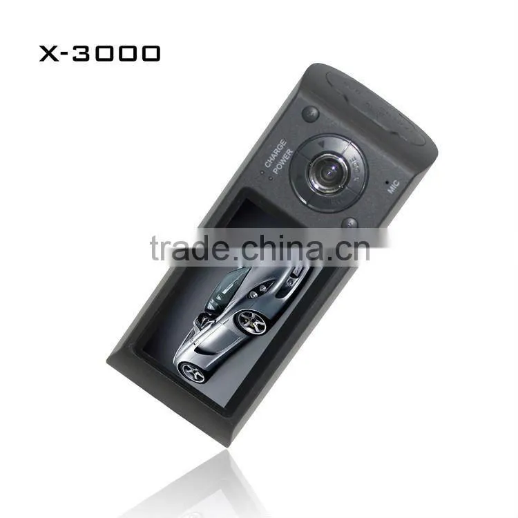 SV-X3000 Two Channels Mini Car DVR with GPS and G-Sensor