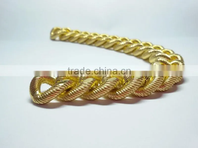 Fashion Aluminum jewelry chain,jewelry aluminium chain