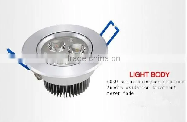 3w led ceiling down light led down lighting