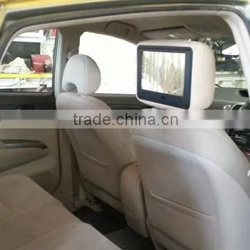 8inch 4G WIFI car / taxi headrest display lcd advertising player android car media player android car audio player