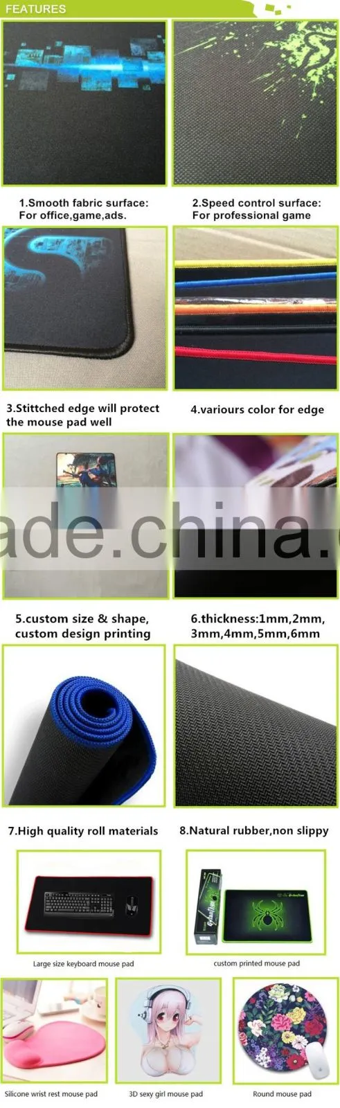 wide varieties superior materials wear-resistance inflatable custom made fitness eco vibrating mouse pad