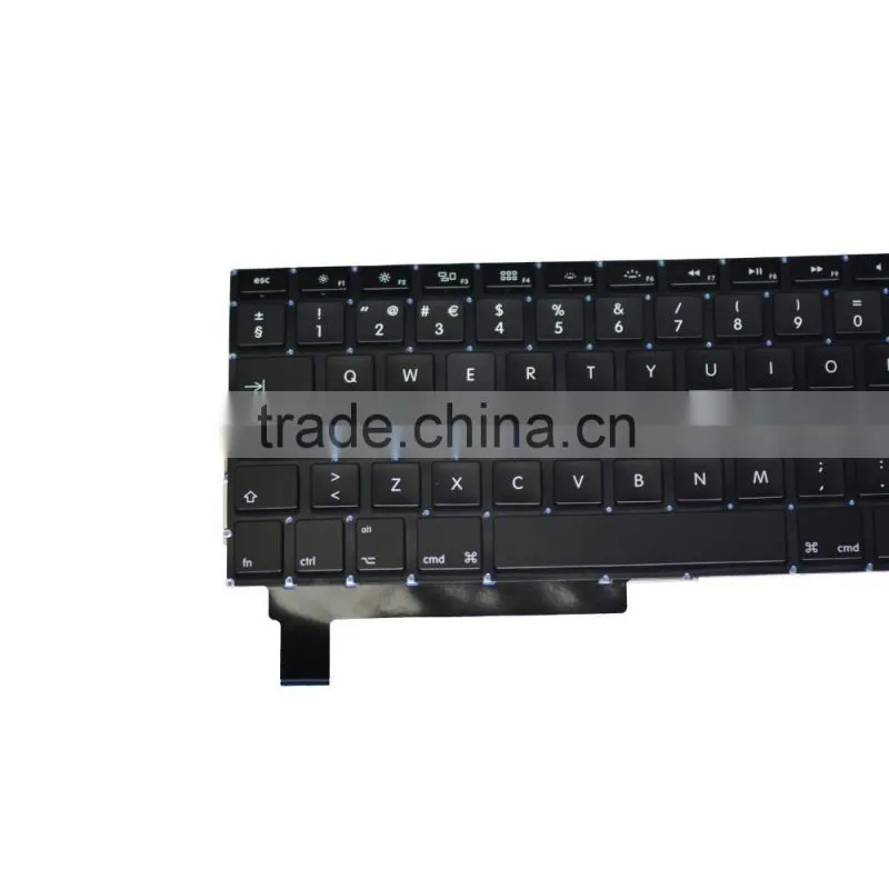 Factory Price Portuguese keyboard Replacement For Laptop Macbook Pro A1286 2008-2012