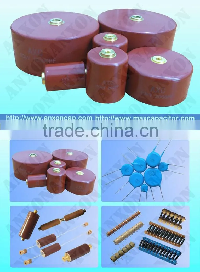 Product photos 20KV 280PF 281 molded resin class 1 ceramic capacitor