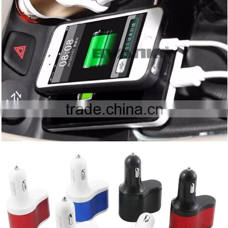 Brand New Multi Socket DC 12V/24V Dual Port Car Cigarette Lighter Splitter USB Plug Charger High Quality online shopping india