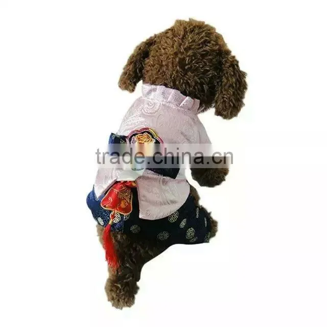 Manufacturers of Primary Sources Abundant in Stock Hanbok Lovers Dog Thickened Warm Pet Suits