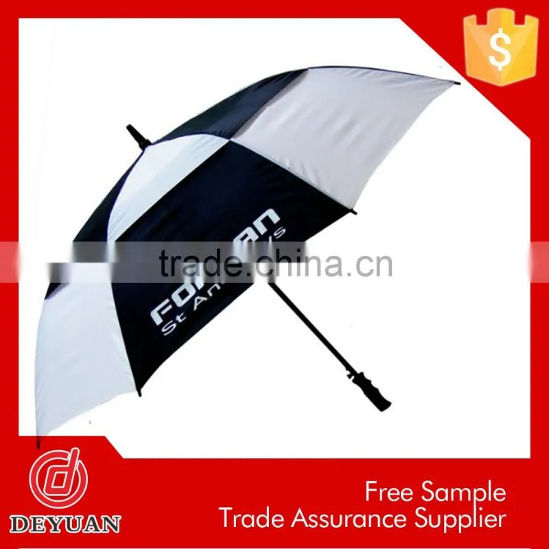 art frames golf clubs 62inch automatic 2 color umbrella