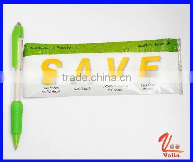 Logo banner ball pen for promotional gift items