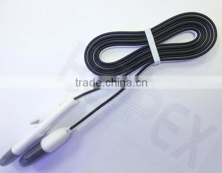 Multifunction Flat 2-in-1 Micro USB Cable