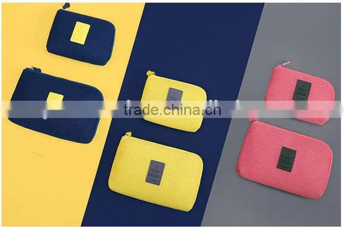 Travel digital power cable charger storage bag
