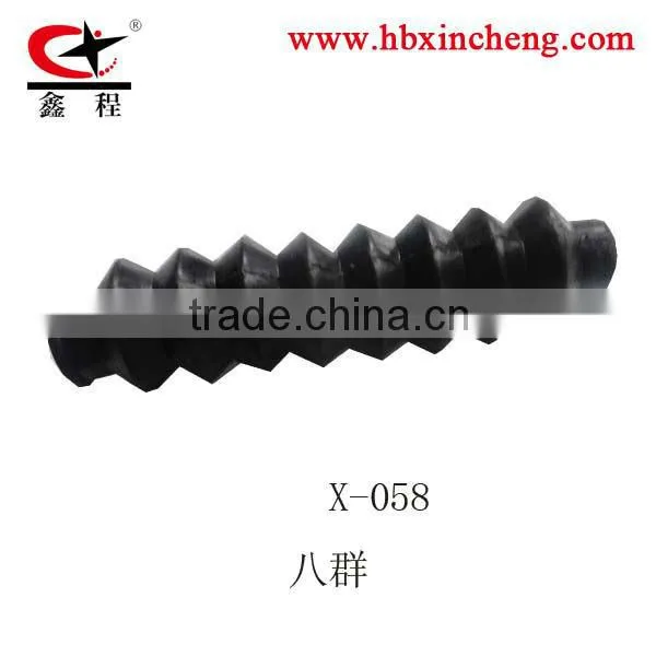 rubber part for clutch cable or brake cable rubber boot 6 steps