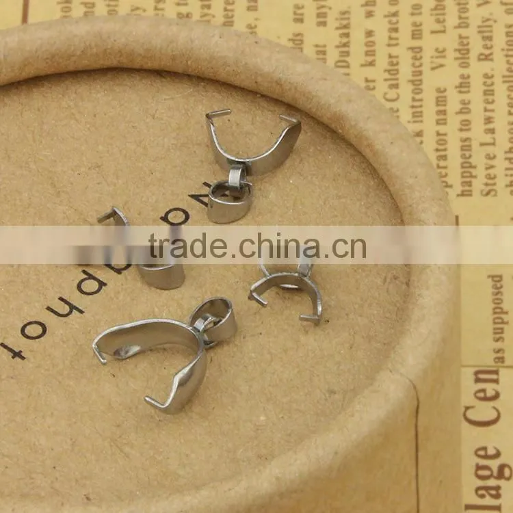 CZ6549 mirco cz pave end caps with hooks, end caps for jewelry or tassels