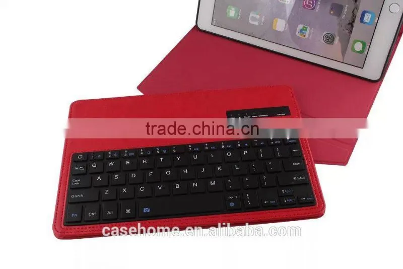 Flip Leather Case for Ipad Air 2 Bluetooth Keyboard Case for Ipad 6
