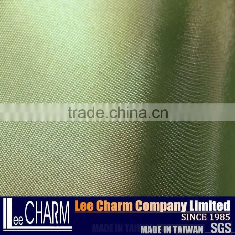 Olive Green Taffeta Artificial Plant Fabric Hand-made Plant Material