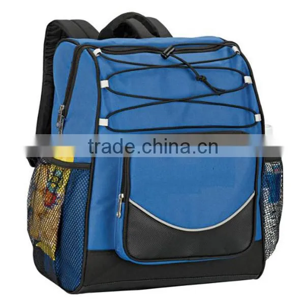 Functional insulated cheap frozen backpack cooler bag
