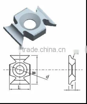 CNC Woodworking knives Edge Rounding Knives