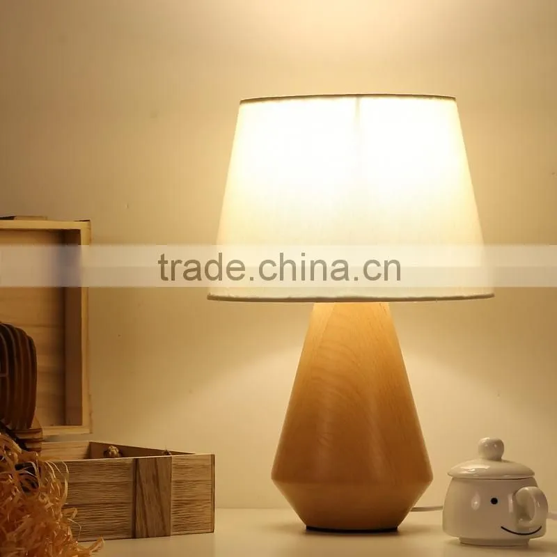 2016 New Classical Led Table Lamp For Bedroom Decorative Led Lighting JK-879-21 LED Wood table lamp LED Wood table Light