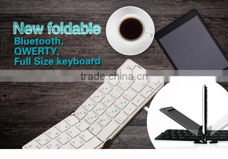 Flyshark iLepo 360 top sale mini wireless keyboard for android, foldable wholesale mini bluetooth keyboard for iphone 6