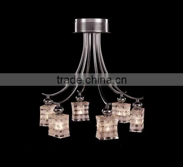 Modern ceiling lamp with 6 bulbs for home decoration