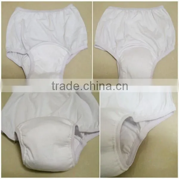 High quality women incontinence underwear with incontinence pad