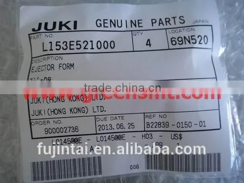 SMT machine Parts JUKI EJECTOR FORM L153E521000
