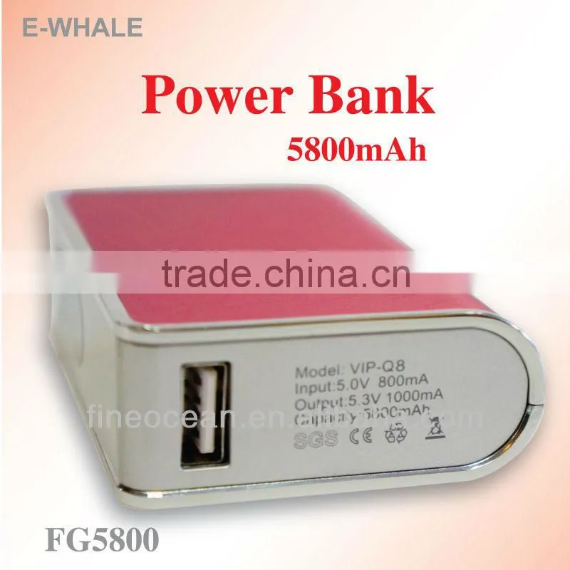 Universal power bank external battery charger 5800mAh