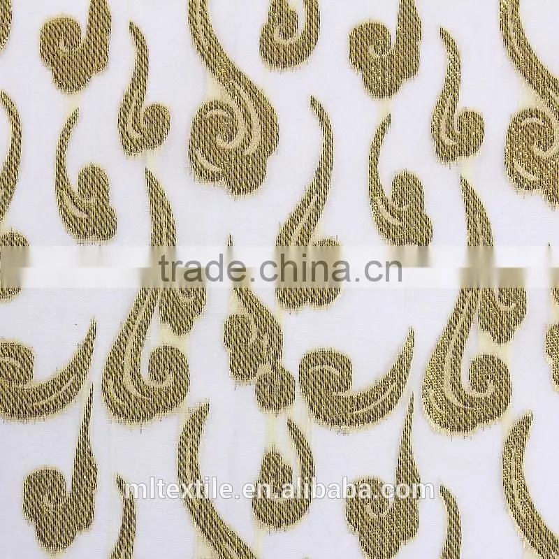 design fabric curtain for door/curtain fabric/polyester jacquard fabric