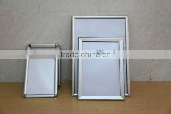 Aluminum profile snap frame