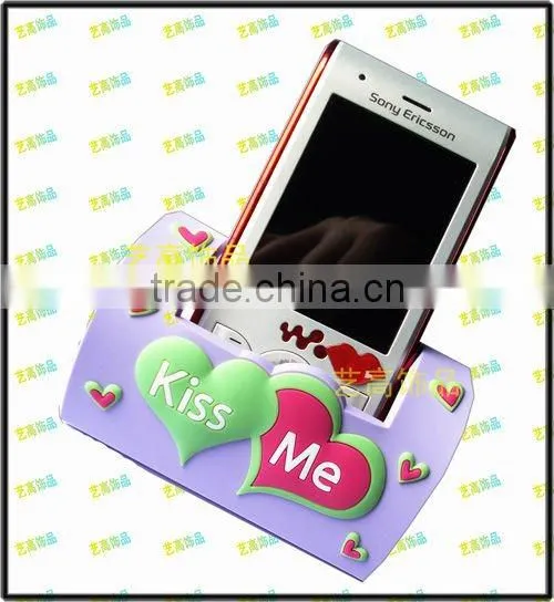 Factory OEM soft pvc handmade bookmark
