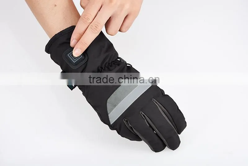 thermo electric heated gloves with rechargeable li-on battery