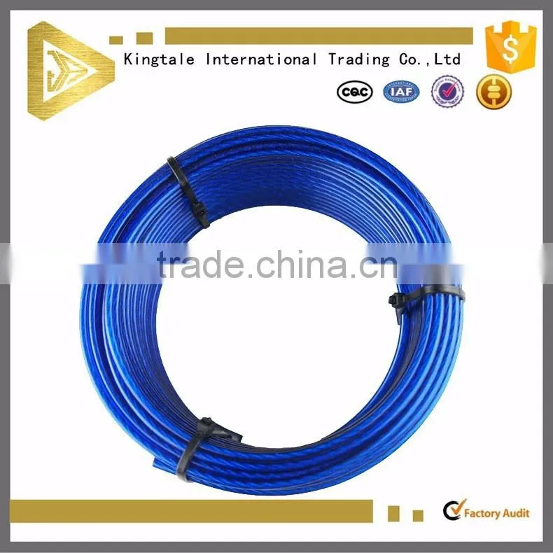 copper conductor pvc coated wire cable for home application