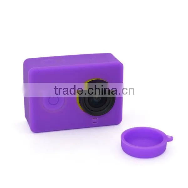 Newest Xiaoyi camera accessories for xiaomi YI, silicone case for xiaomi yi