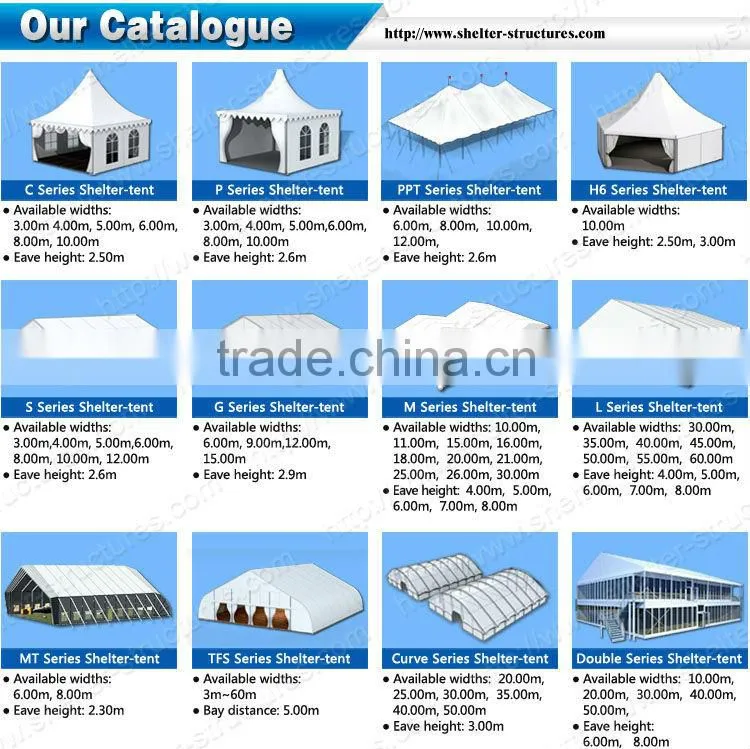 20x35 Luxury tent wedding marquee tent With Durable Aluminum alloy frame