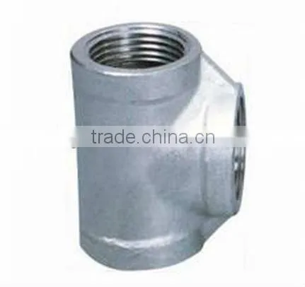 ANSI Stainless Steel Socket Weld Forged Tee / Coupling