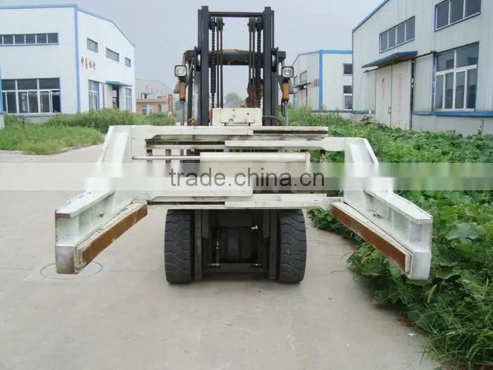 rotating block clamps for diesel and gas forklift