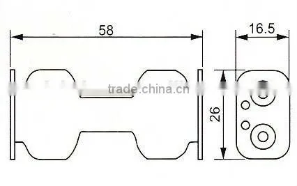 GT3-1811 2aa battery holder power tools battery case plastic battery case moulding
