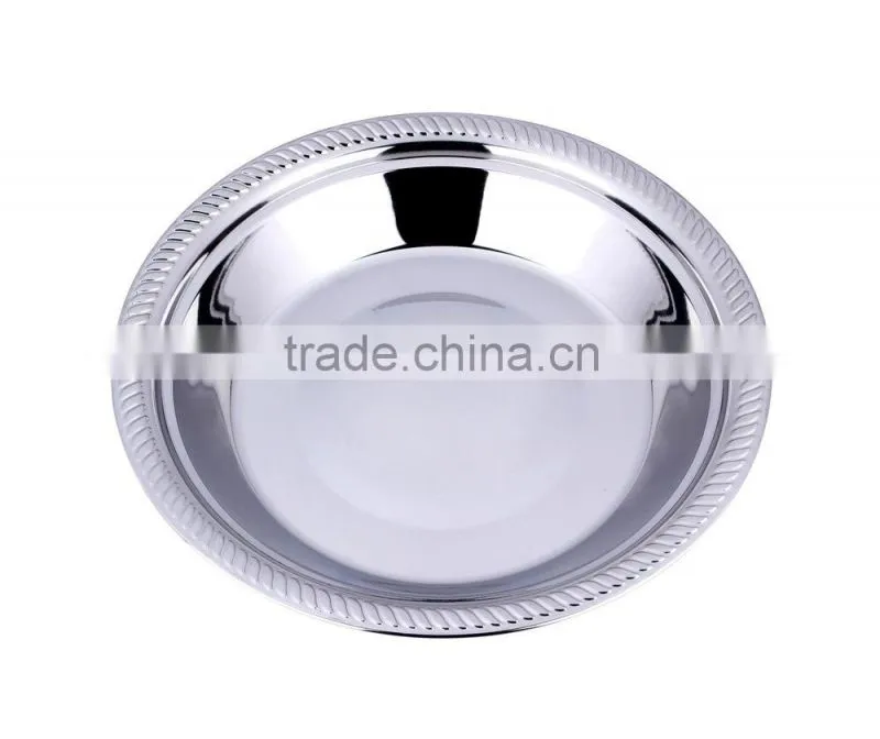 chinese tableware stainless steel cheapest number plate