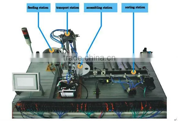 Teachinig aid equipment,PLC trainer,Mechanical and Electrical Integration Training Kit