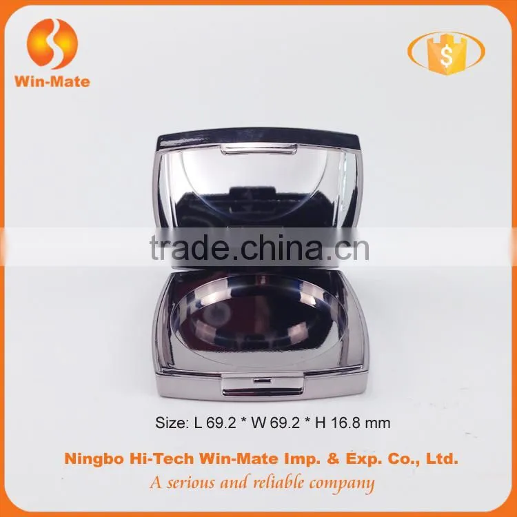 Make your own brand single color durable empty foundation powder case