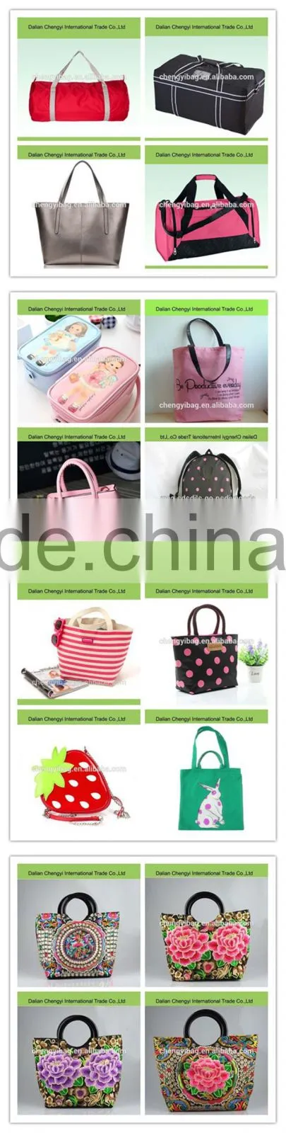 wholesale lightweight cheap pvc handbag with chain