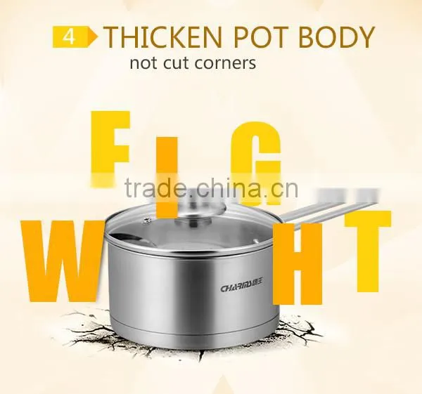 Stainless Steel Induction Pans Milk Saucepan